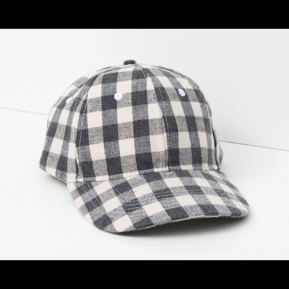 Buffalo check baseball cap